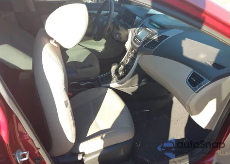 2014 Hyundai Elantra Se из США, поврежденный, VIN 5NPDH4AE4EH543907